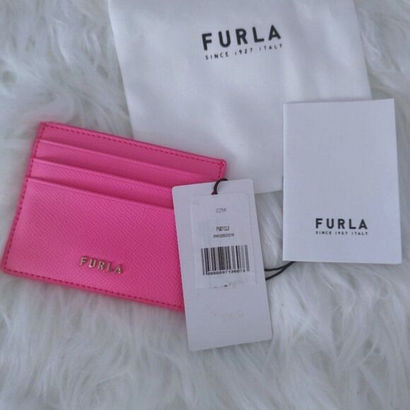 NEW Furla cardholder full inclusion w/box & dusty - Picture 5 of 10